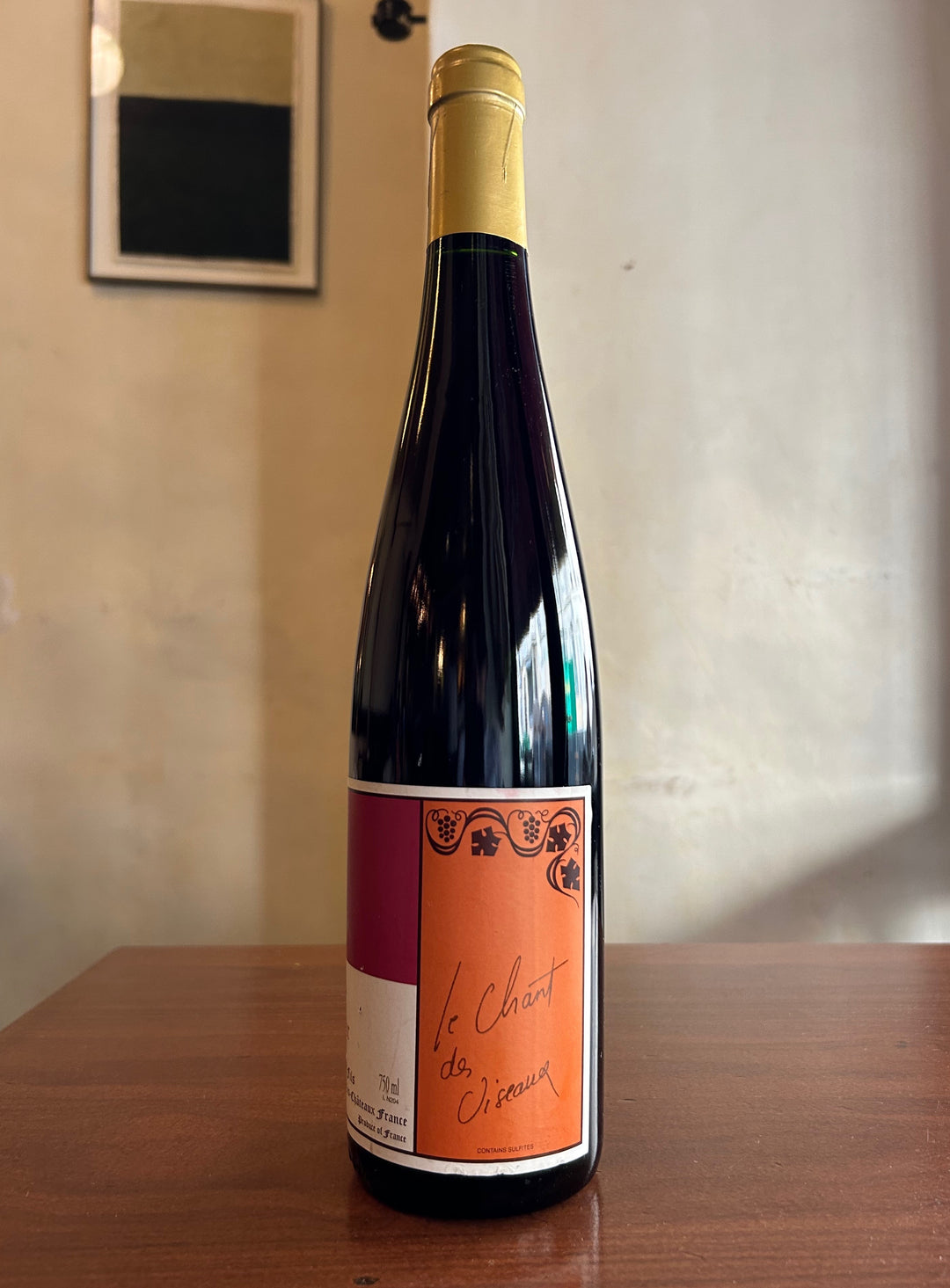 Pinot Noir Le Chant des Oiseaux 2013