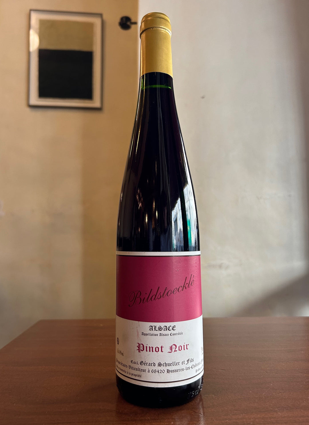 Pinot noir Bildstoecklé 2011