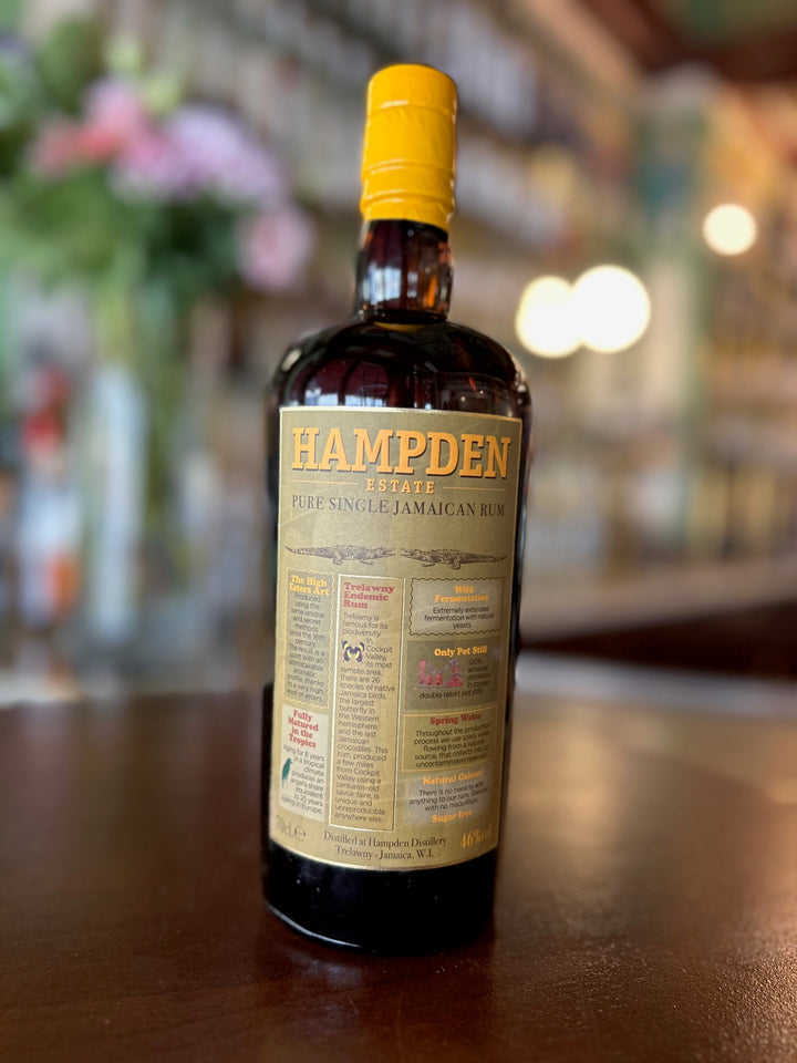 Rhum Hampden Trelawny, 46° (70 cl), Pure Single Jamaican Rum