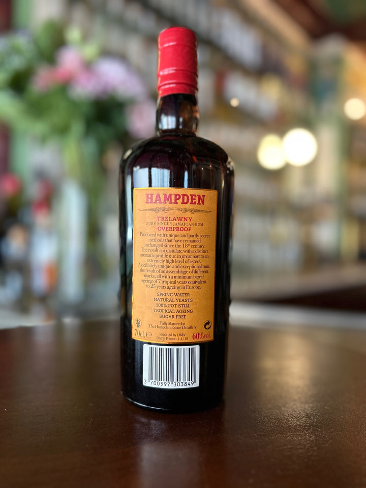 Rhum Hampden Overproof, 60° (70 cl), Pure Single Jamaican Rum